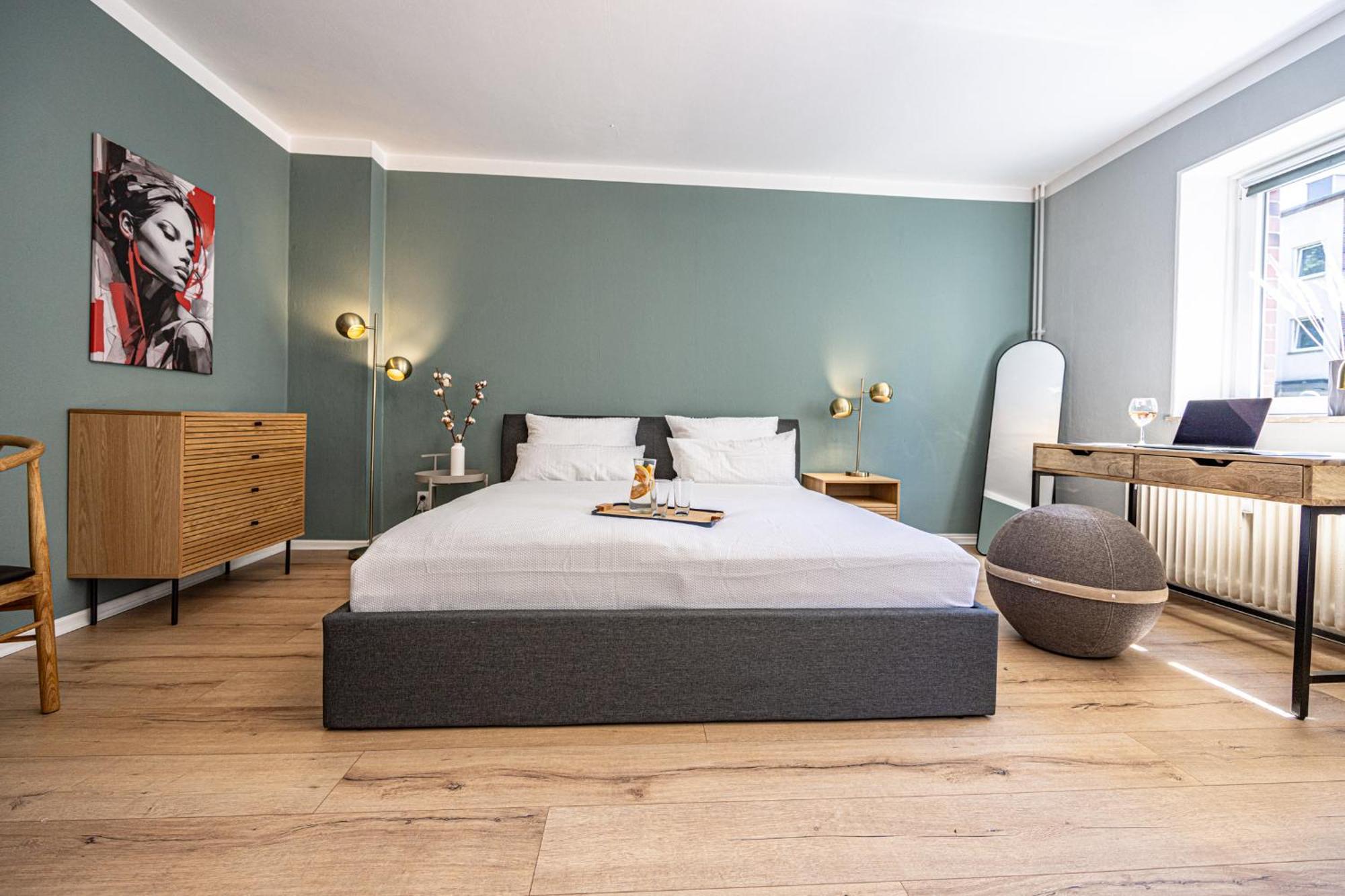 Have-A-Nice-Stay - Nahe Bahnhof Ahrensburg - 20 Minuten Nach Hamburg - Trotzdem Ruhig Gelegen - 6 Minuten Zu Fuss Ins Zentrum Ahrensburg - Modern Eingerichtet Dış mekan fotoğraf